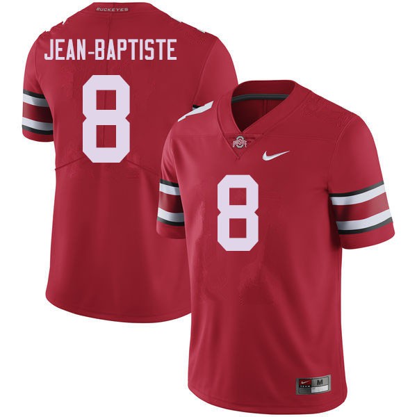 Ohio State Buckeyes #8 Javontae Jean-Baptiste Men College Jersey Red